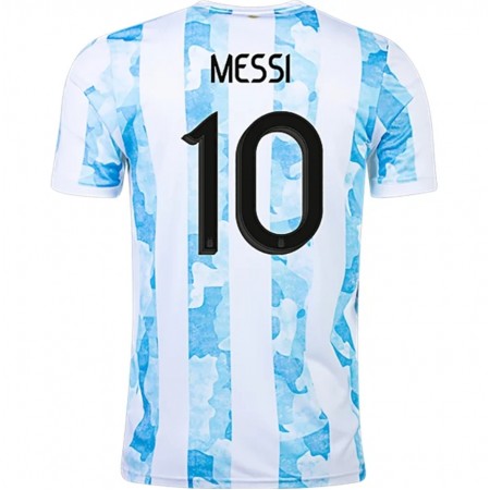Camisetas Argentina Lionel Messi 10 Primera Equipacion 2021